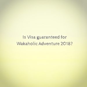 wakaholic adventure 2018